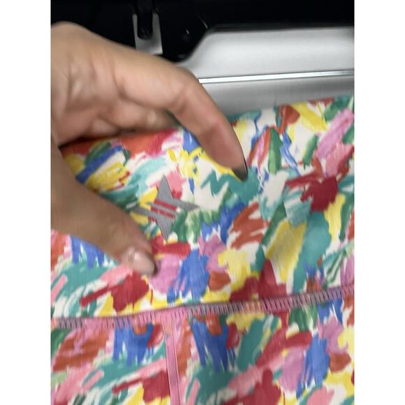 Tuckernuck Sport Dayglow Kaylee Legging Size S Pockets Tnuck Printed Colorful - Picture 7 of 9
